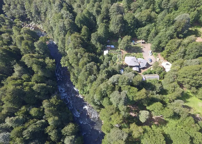 Casa Manke - Palguin Alto - Pucón -Bosque y Río